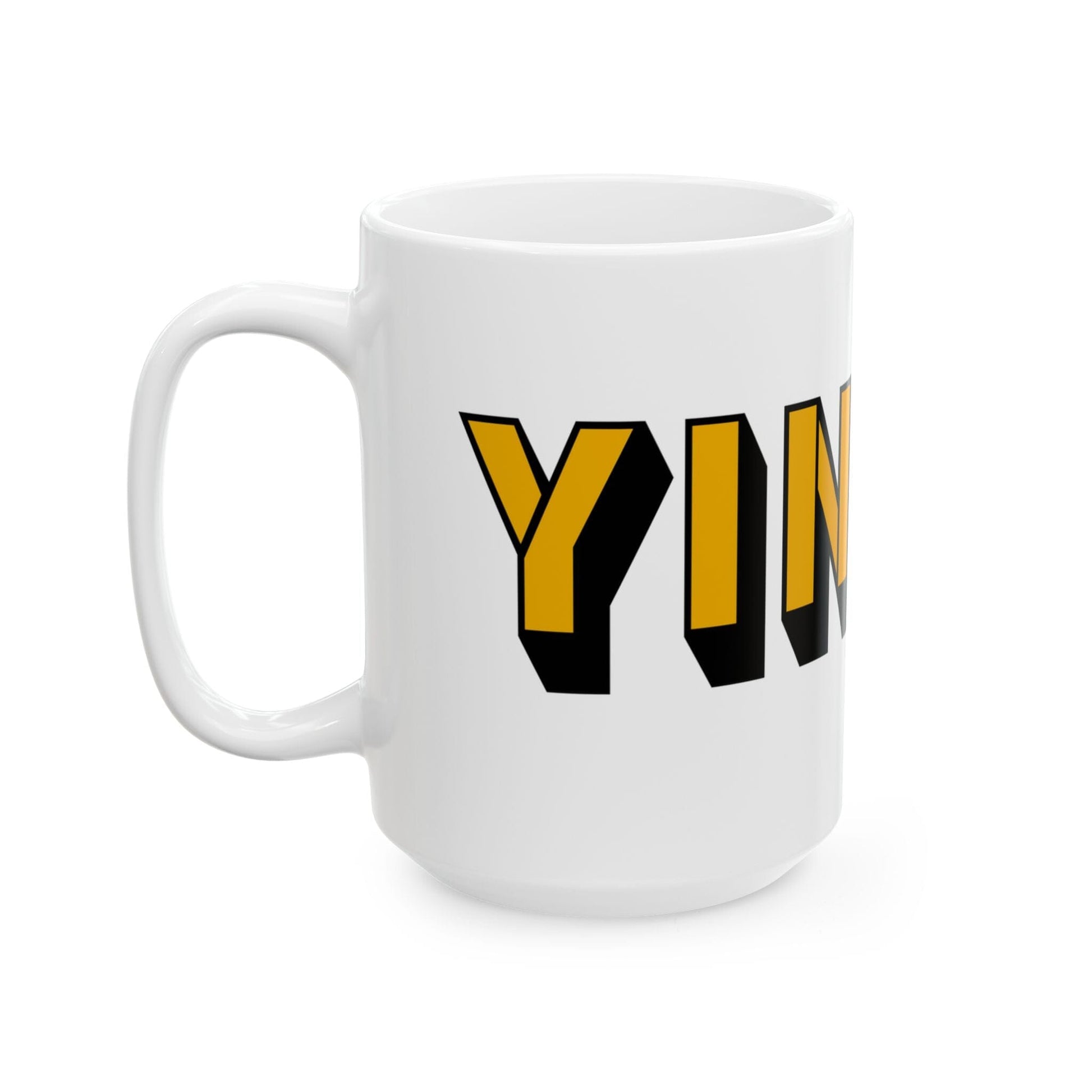 Yinzer Coffee Mug – 11oz Ceramic Mug for Pittsburgh Lovers | Microwave & Dishwasher Safe | Steel City 412 Cup Mug Printify 