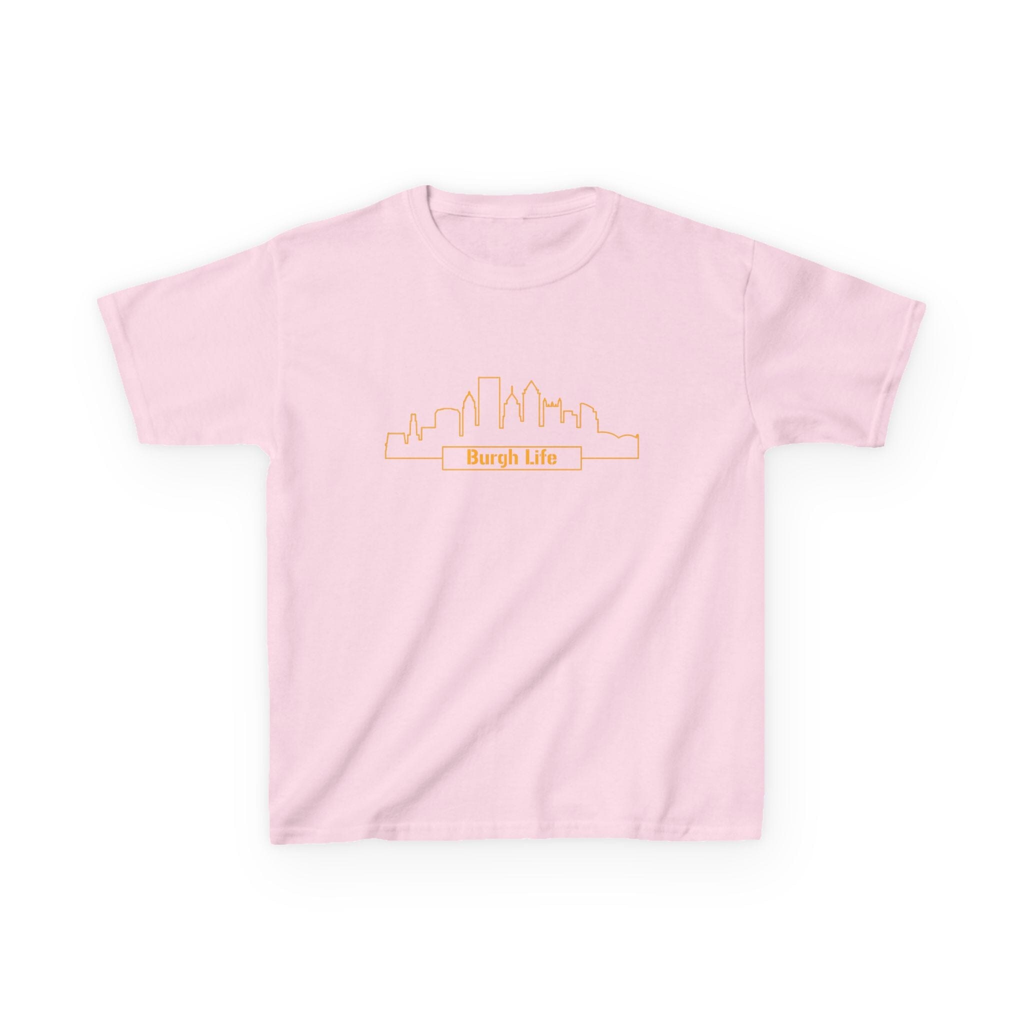 Burgh Life Kids T-Shirt on pink kids shirt | Yinzergear