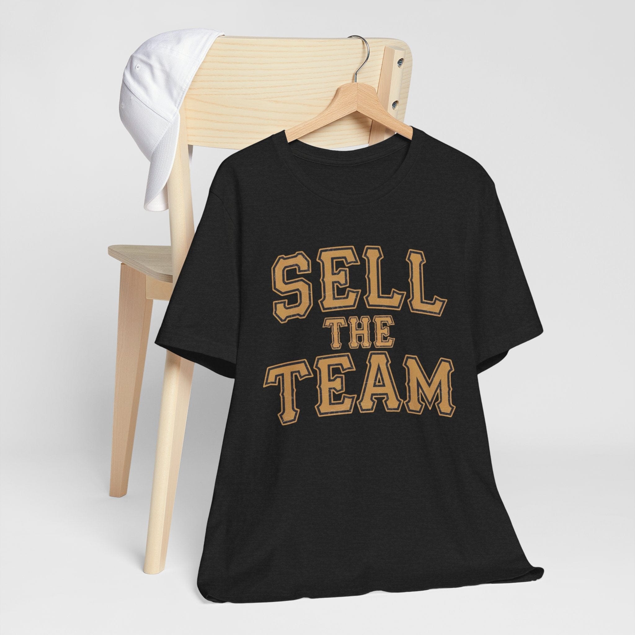 Sell The Team Pittsburgh Baseball Protest T-Shirt product image mockup view | Yinzergear