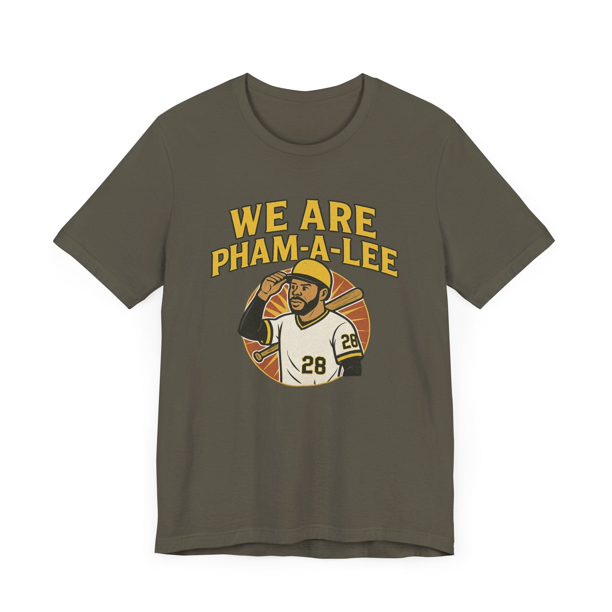We Are Pham-a-Lee Pittsburgh Baseball T-Shirt product image alternate view 6 | Yinzergear