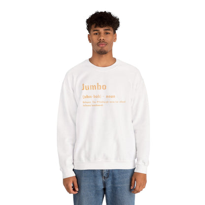Jumbo Definition Sweatshirt - Pittsburghese Crewneck Sweatshirt Yinzergear 