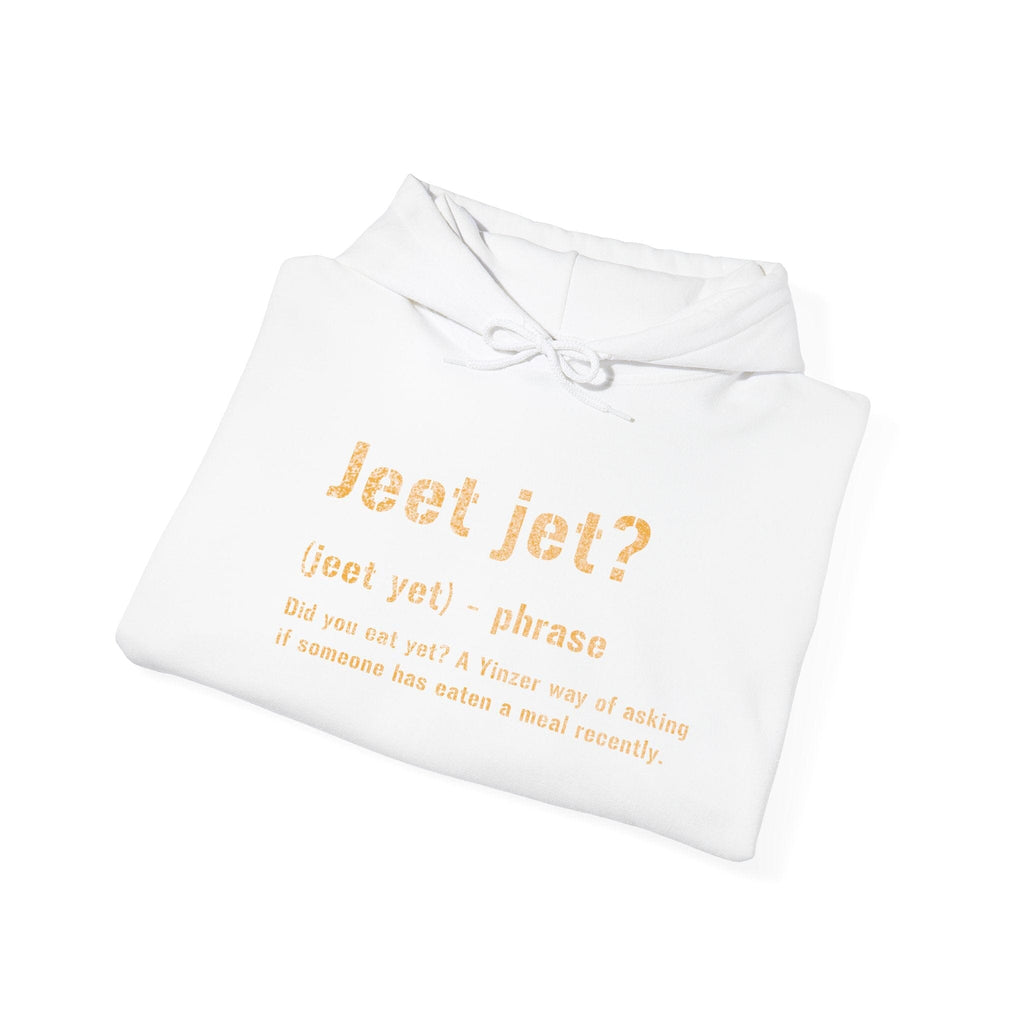 Jeet Jet Pittsburghese Hoodie product image alternate view 6 | Yinzergear