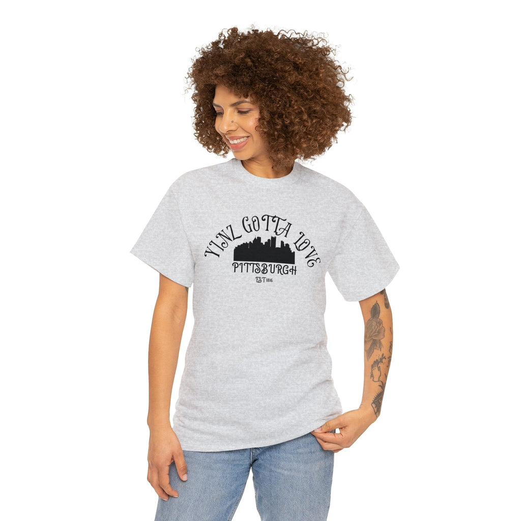 Yinz Gotta Love Pittsburgh T-Shirt product image alternate view 74 | Yinzergear