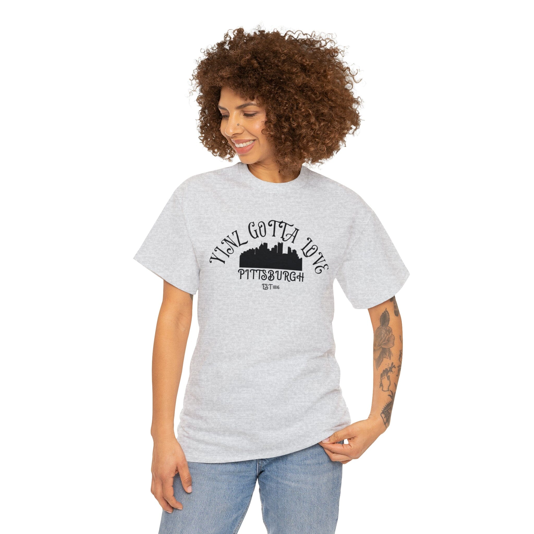 Yinz Gotta Love Pittsburgh T-Shirt product image alternate view 74 | Yinzergear