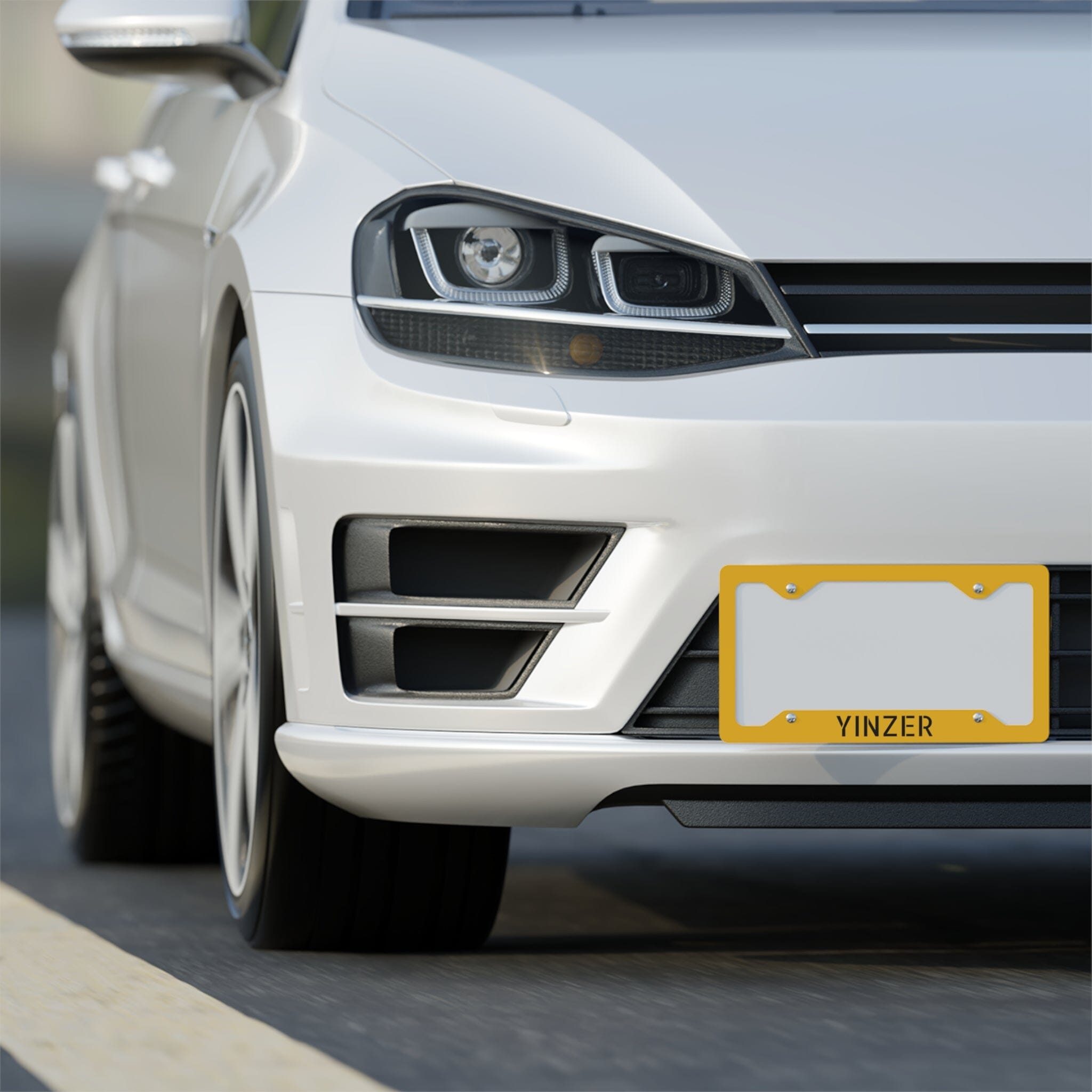 Yinzer license plate frame Pittsburgh accessory product image alternate view 4 | Yinzergear
