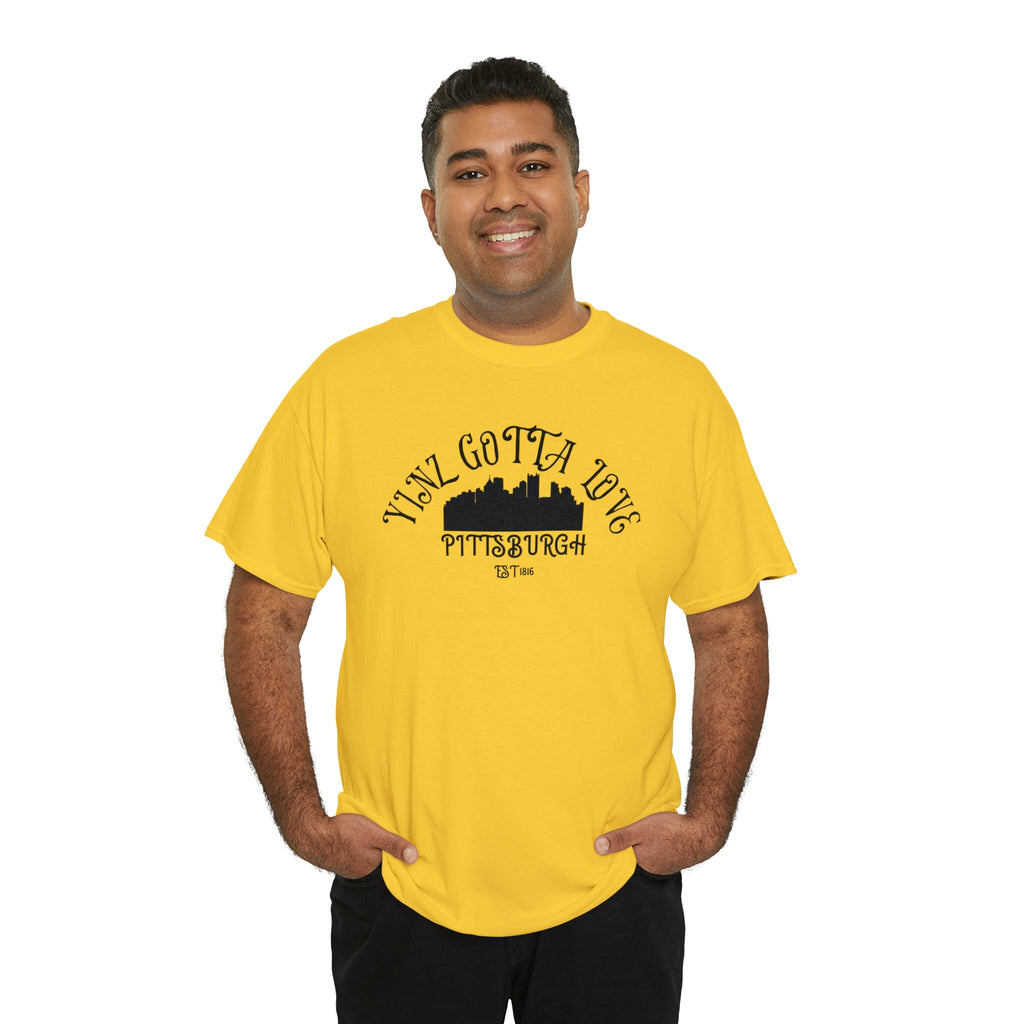 Yinz Gotta Love Pittsburgh T-Shirt product image alternate view 13 | Yinzergear