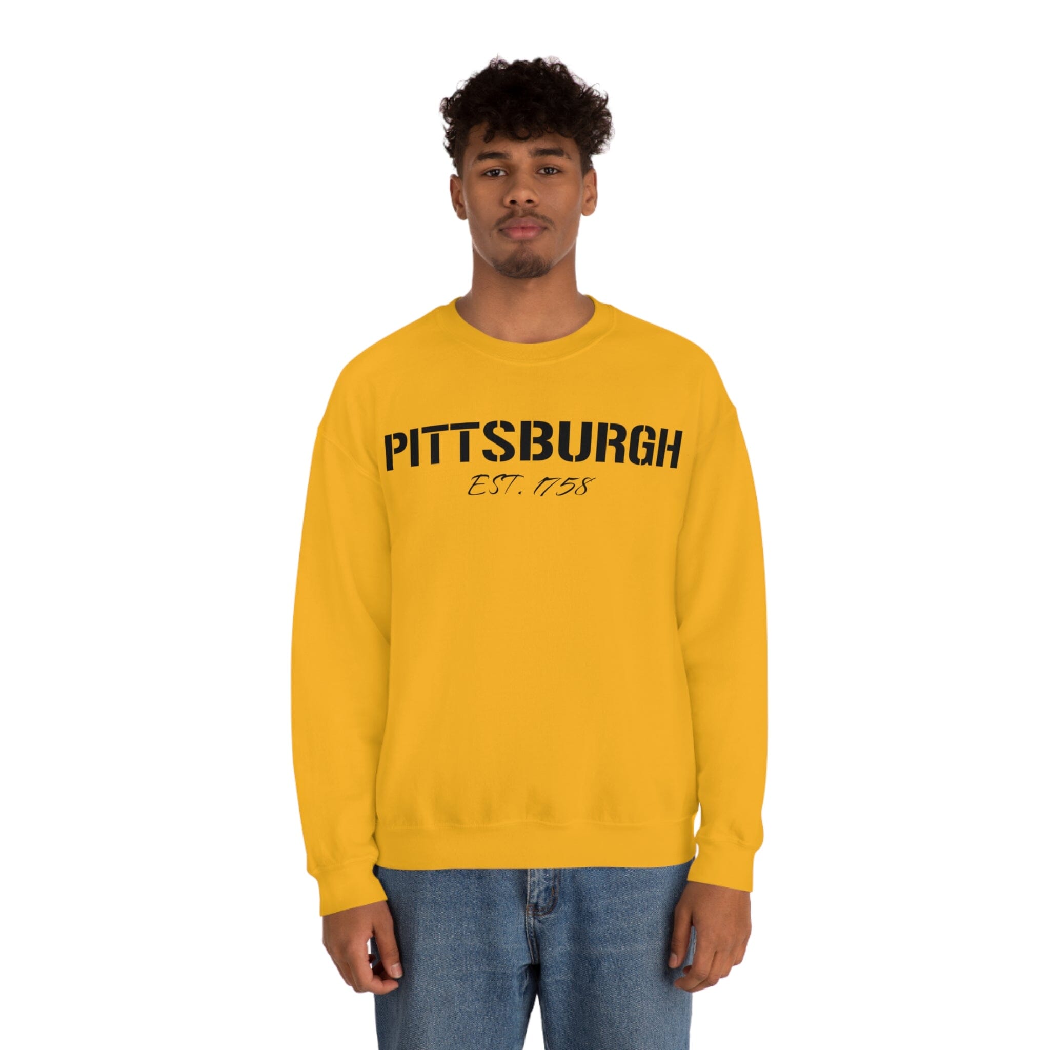 Pittsburgh 1758 Sweatshirt product image alternate view 9 | Yinzergear
