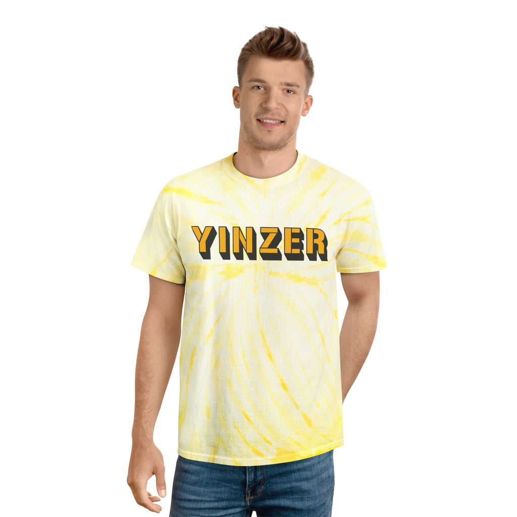 Yinzer Tie-Dye Pittsburgh T-Shirt product image alternate view 5 | Yinzergear