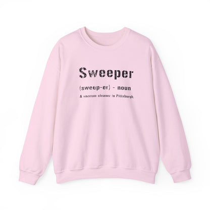 Sweeper Definition Sweatshirt - Pittsburghese Sweatshirt Yinzergear S Light Pink 