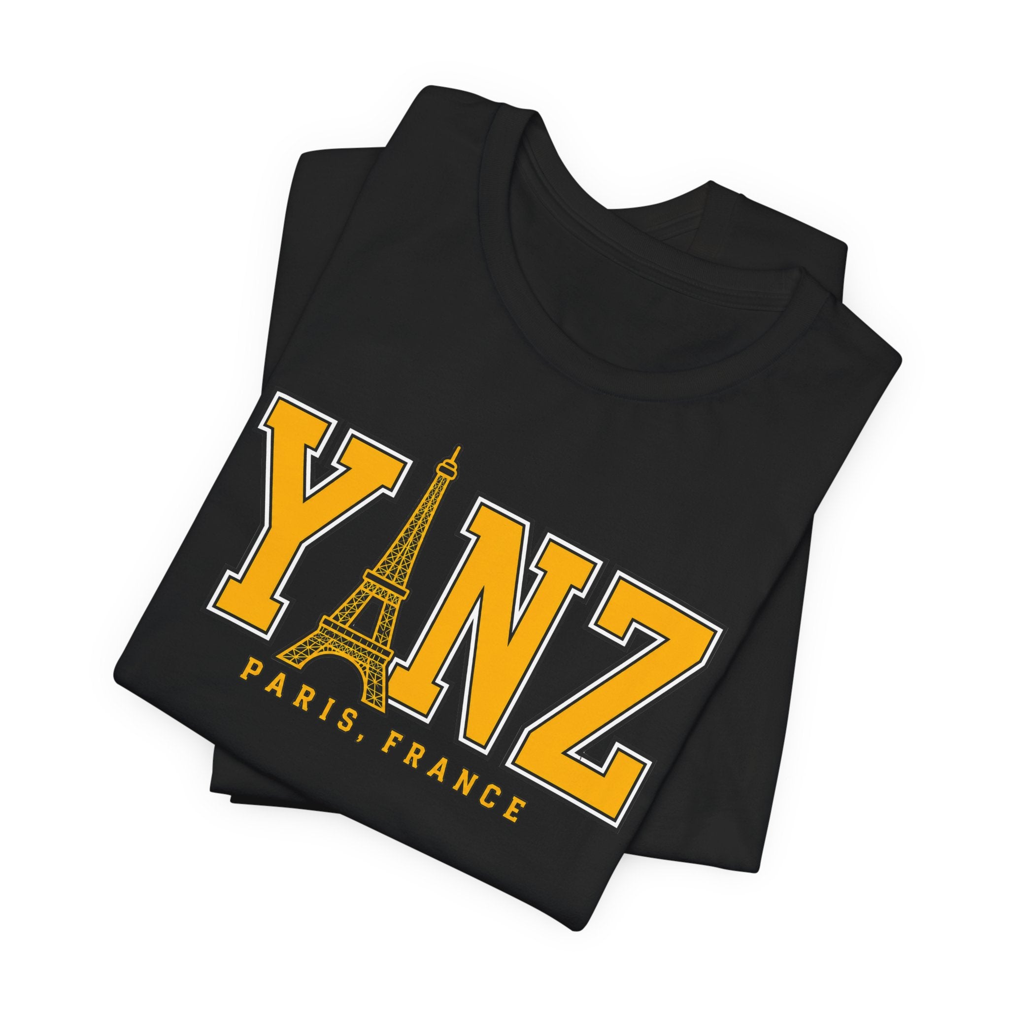 YINZ Paris France Pittsburgh Football T-Shirt