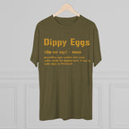 Dippy Eggs Pittsburghese Tri-Blend T-Shirt alternate product image 7 | Yinzergear