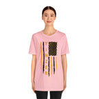 Yinzer Flag T-Shirt Pittsburgh accessory on black accessory alternate view 6 | Yinzergear