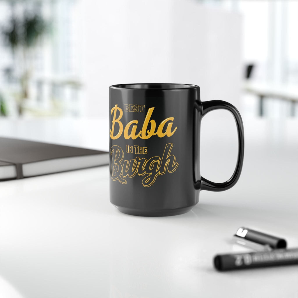 Best Baba in the Burgh coffee mug front view alternate view 6 | Yinzergear