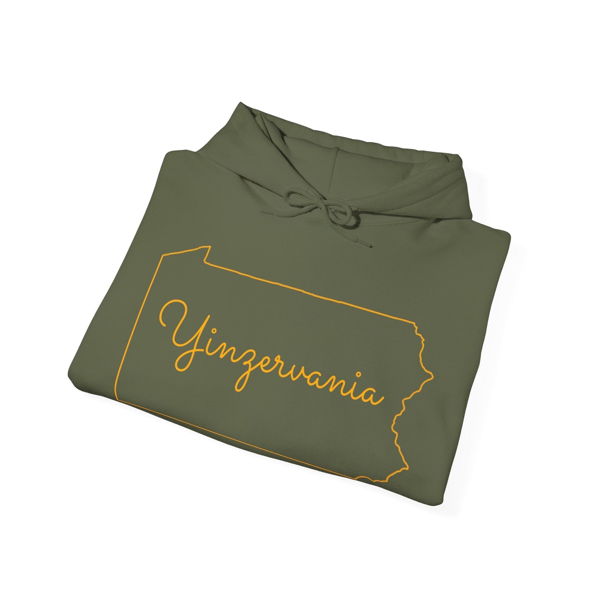 Yinzervania Hoodie - Pennsylvania Pittsburgh Pride Sweatshirt Hoodie Printify 