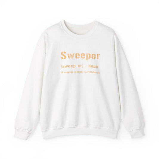 Sweeper Definition Sweatshirt - Pittsburghese Sweatshirt Yinzergear S White 