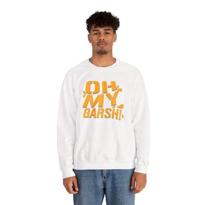 Oh My Garsh Sweatshirt - Pittsburghese Crewneck Sweatshirt Yinzergear 