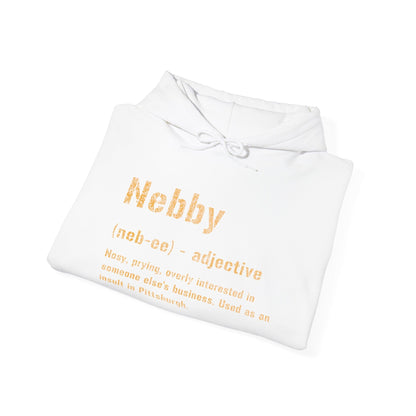 Nebby Definition Hoodie - Pittsburgh Pittsburghese Gift Hoodie Printify 