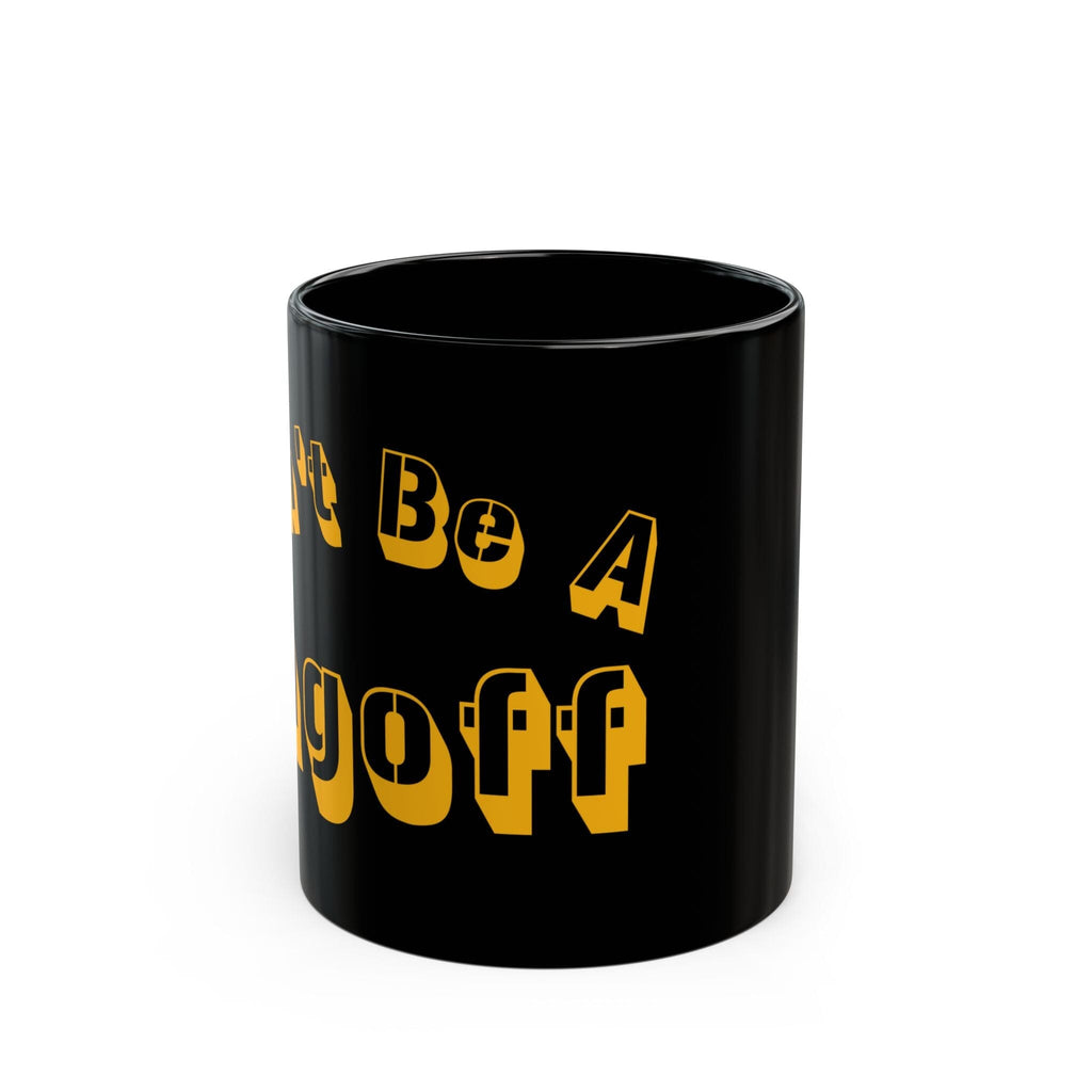 Don’t Be a Jagoff Pittsburghese definition mug front view mockup view | Yinzergear