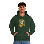 Yinzer Santa Christmas Hoodie Pittsburgh hoodie product image mockup view | Yinzergear