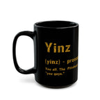 Yinz Pittsburghese definition mug front view | Yinzergear