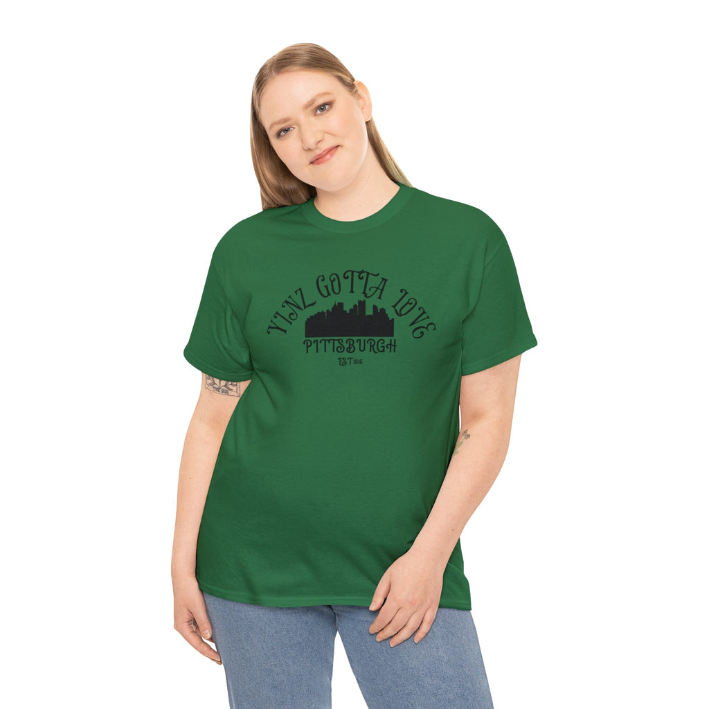 Yinz Gotta Love Pittsburgh T-Shirt product image alternate view 53 | Yinzergear