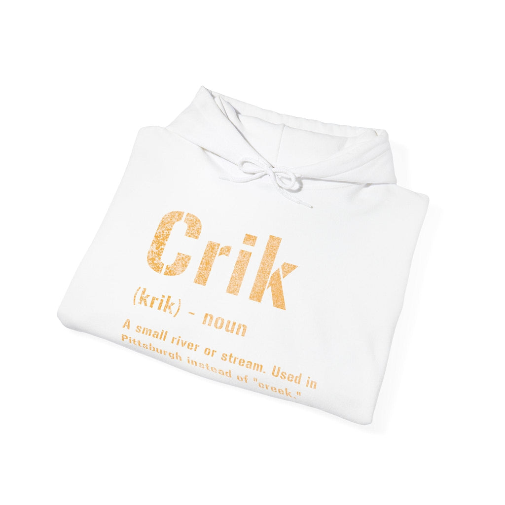 Crik Hoodie Pittsburgh hoodie product image | Yinzergear