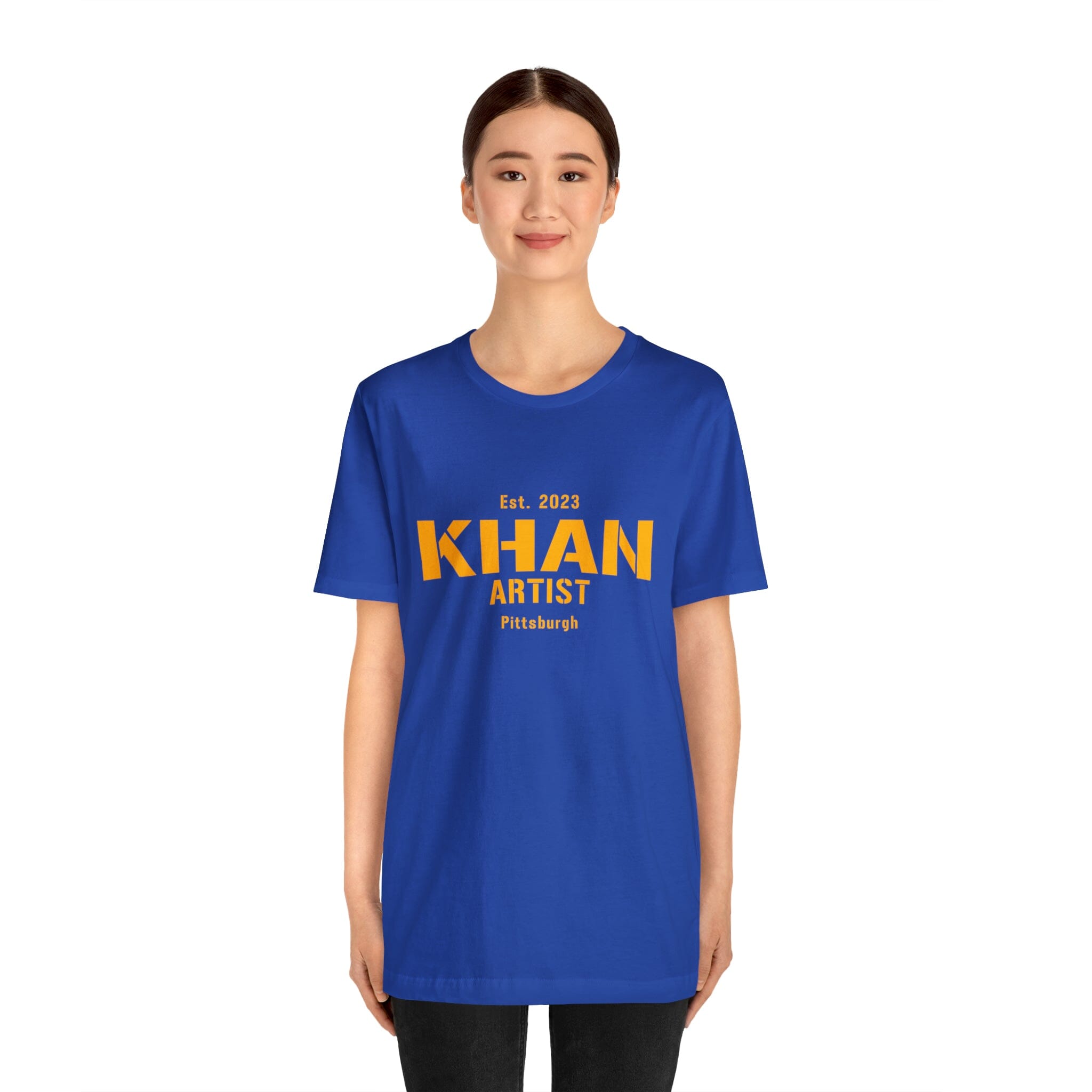 Khan Artist Pittsburgh Steelers football shirt product image alternate view 19 | Yinzergear