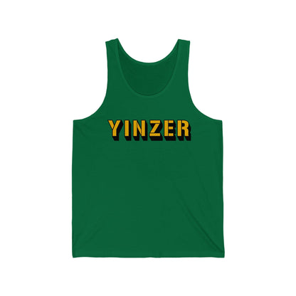 Yinzer Tank Top, Pittsburgh Unisex Tank, Men's Yinzer Tank Top, Women's Yinzer Tank Tank Top Printify XS Kelly 