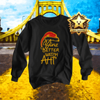 Yinz Better Watch Aht Christmas Long Sleeve Shirt Pittsburgh long sleeve shirt product image | Yinzergear
