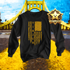 Yinzer Flag Long Sleeve Shirt product image | Yinzergear