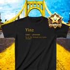 Yinz Pittsburghese Kids T-Shirt product image | Yinzergear