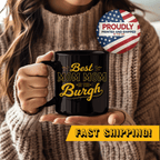 Best Mom Mom in the Burgh coffee mug front view alternate view 6 | Yinzergear