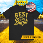 Best Gigi in the Burgh Tri-Blend T-Shirt product image mockup view | Yinzergear