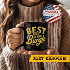 Gigi Pittsburgh coffee mug front view alternate view 3 | Yinzergear