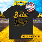 Baba in the Burgh Tri-Blend T-Shirt product image mockup view | Yinzergear