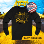 Mom Mom Long Sleeve Shirt product image | Yinzergear