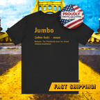 Jumbo Pittsburghese definition tee product image | Yinzergear