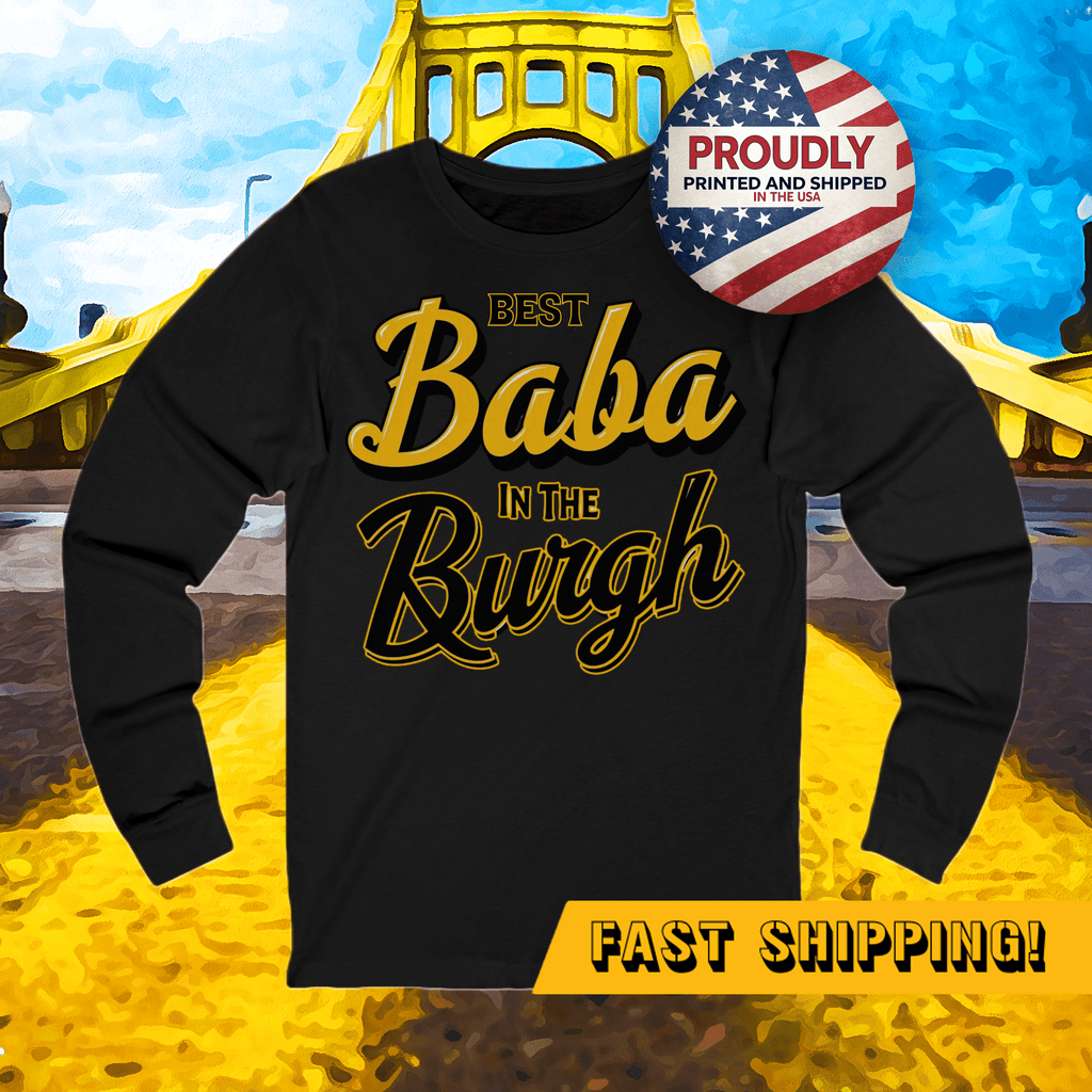 Best Baba in the Burgh Long Sleeve Shirt product image | Yinzergear