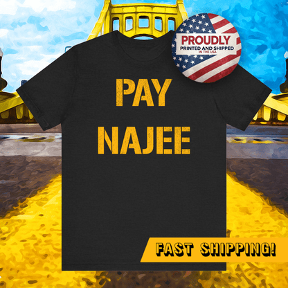 Pay Najee Pittsburgh Steeler Nation Gift T-Shirt Yinzergear 