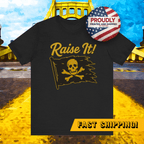 Raise It Pittsburgh Pirates baseball shirt product image mockup view | Yinzergear