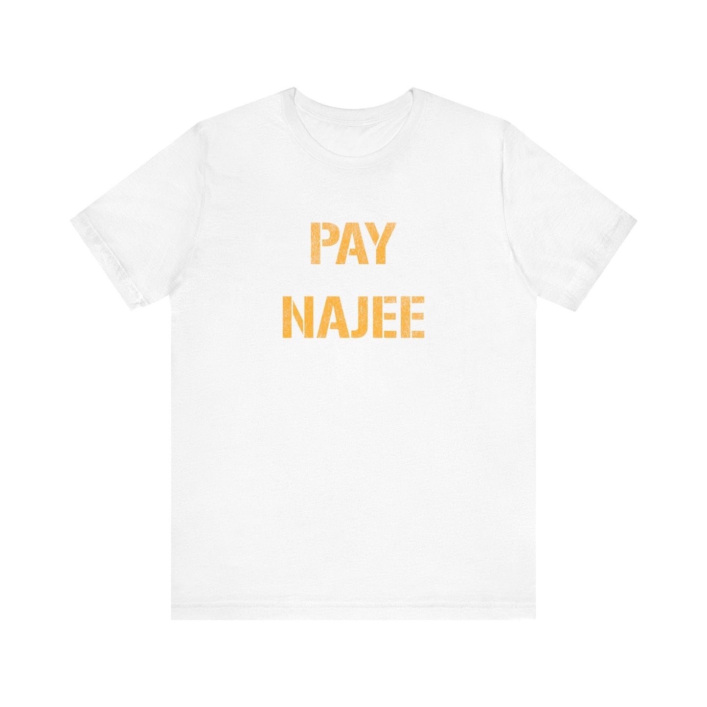 Pay Najee Pittsburgh Steeler Nation Gift T-Shirt Yinzergear White XS 