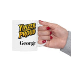 Custom Ceramic Mug Pittsburgh mug front view alternate view 5 | Yinzergear