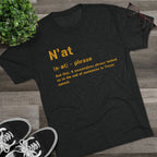 N'At Pittsburghese T-Shirt product image mockup view | Yinzergear
