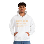 Dippy Eggs Pittsburghese Hoodie product image alternate view 3 | Yinzergear