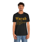 Warsh Pittsburghese definition tee product image alternate view 4 | Yinzergear