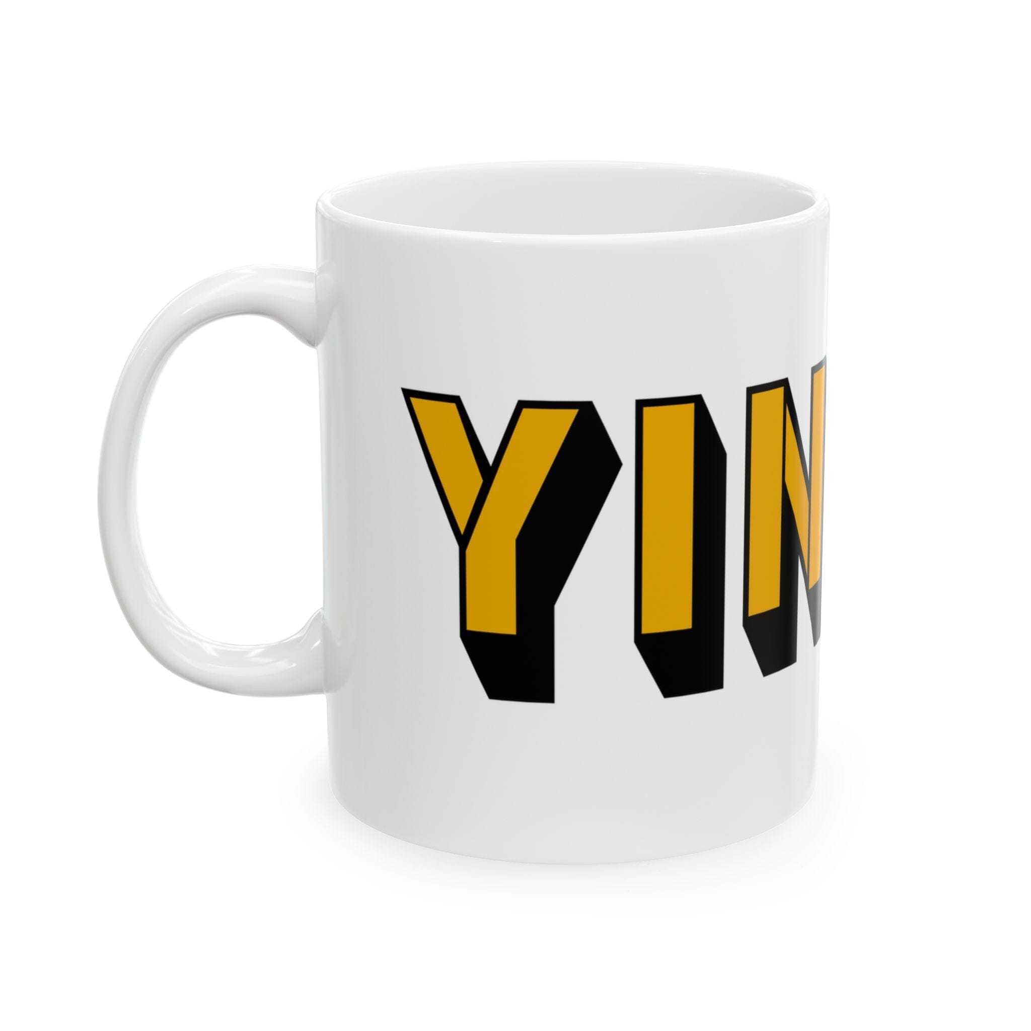 Yinzer Pittsburghese Coffee Mug front view | Yinzergear