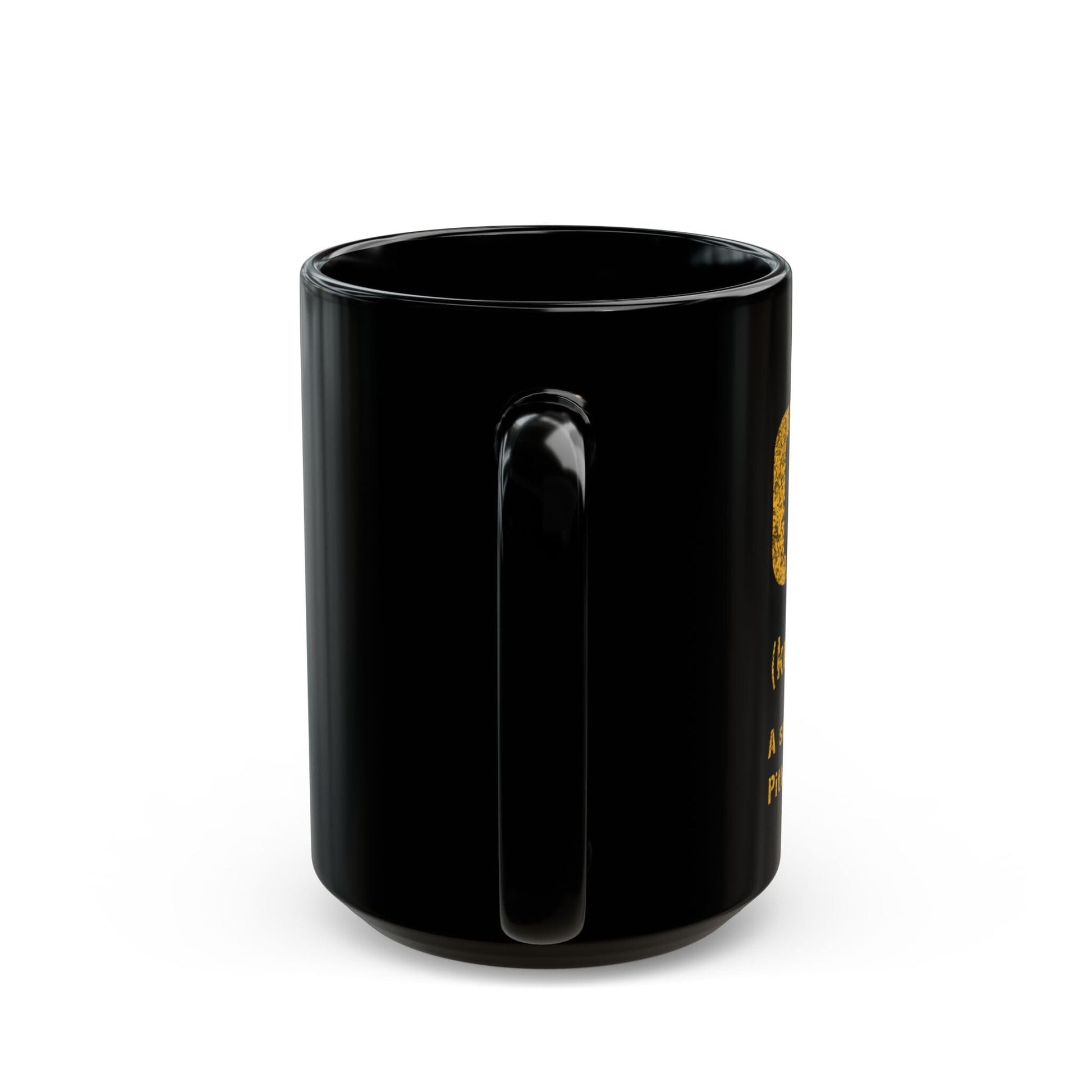 Crik Pittsburghese Definition Coffee Mug – Black & Gold 11oz & 15oz Mug | Funny Yinzer Gift | Dishwasher & Microwave Safe Mug Printify 