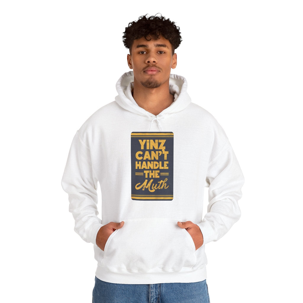 Yinz Can't Handle the Muth Pittsburgh Football Hoodie product image alternate view 5 | Yinzergear