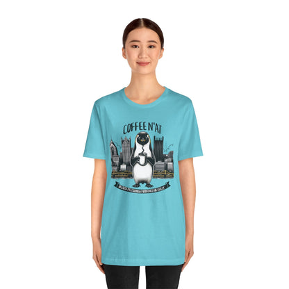 Coffee N'At T-Shirt - Pittsburgh Coffee Lover Gift T-Shirt Printify 