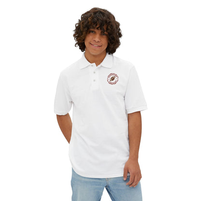 When Football Was Football Polo - Touchdown Timewarp T-Shirt Printify 